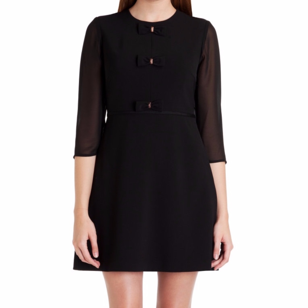 Ted Baker Finna Bow Detail Dress